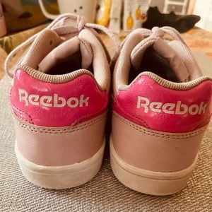 Pink Reebok trainers